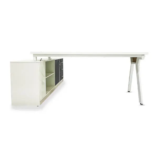 solid wood modern executive desk