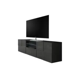 led tv table stand wooden