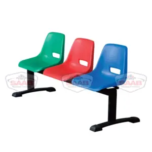 Plastic 3 seater chair (S-252-H )