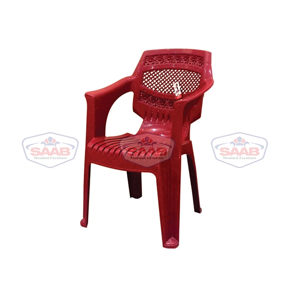 Hard Plastic Chairs With Arms (S-834)
